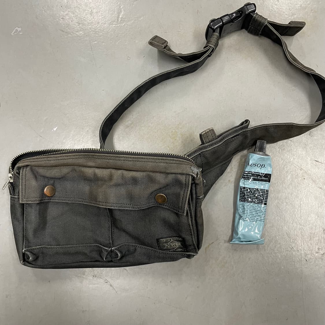 요시다포터 캔버스 힙색 상품이미지2