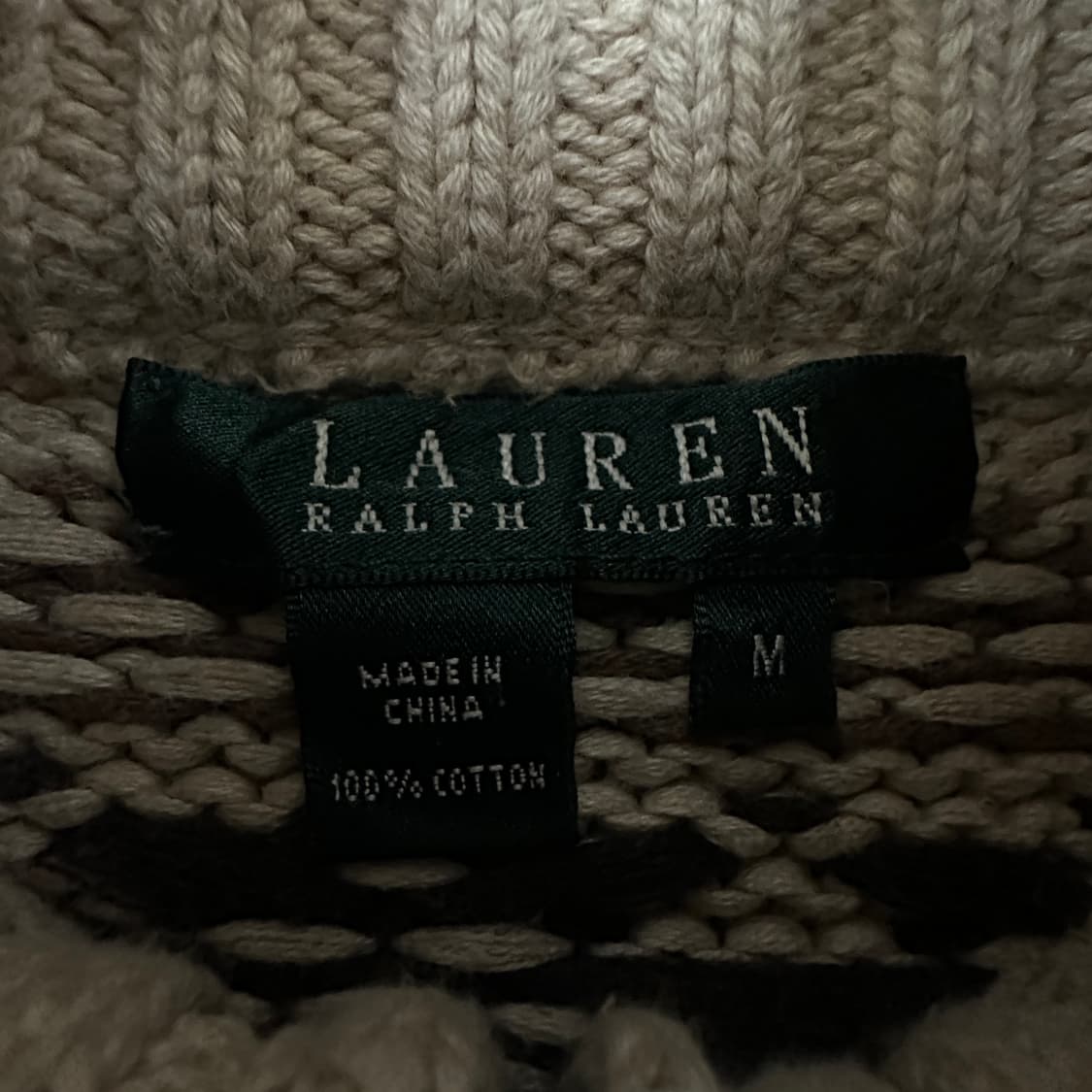 RALPH LAUREN knit zipup sweater 상품이미지3