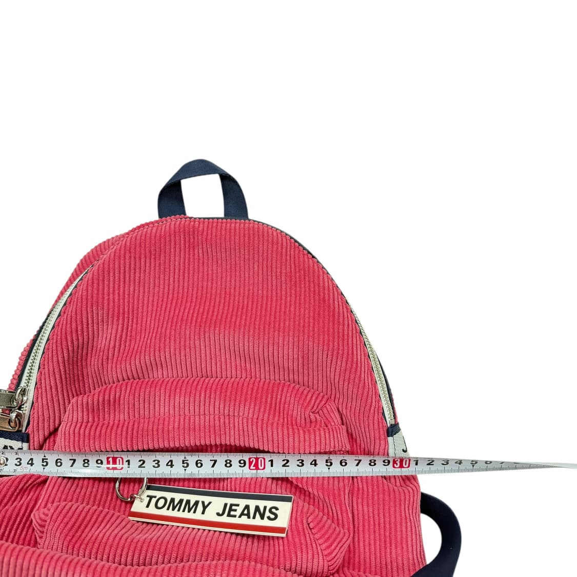 타미힐피거 타미진스 레귤러 코듀로이 테이프 미니백팩 가방 핑크 상품이미지7