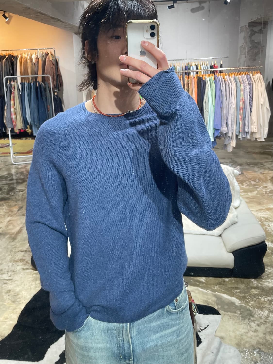 브룩스브라더스 네이비 니트  상품이미지1