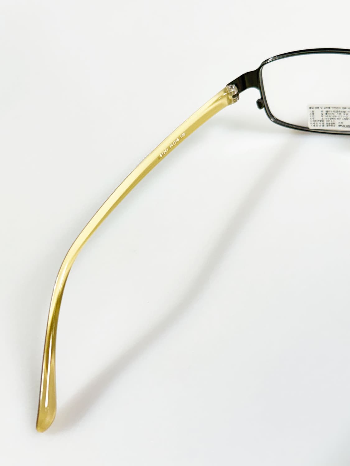 EPILOGUE 슬림 스퀘어 메탈 프레임 빈티지 안경 상품이미지7