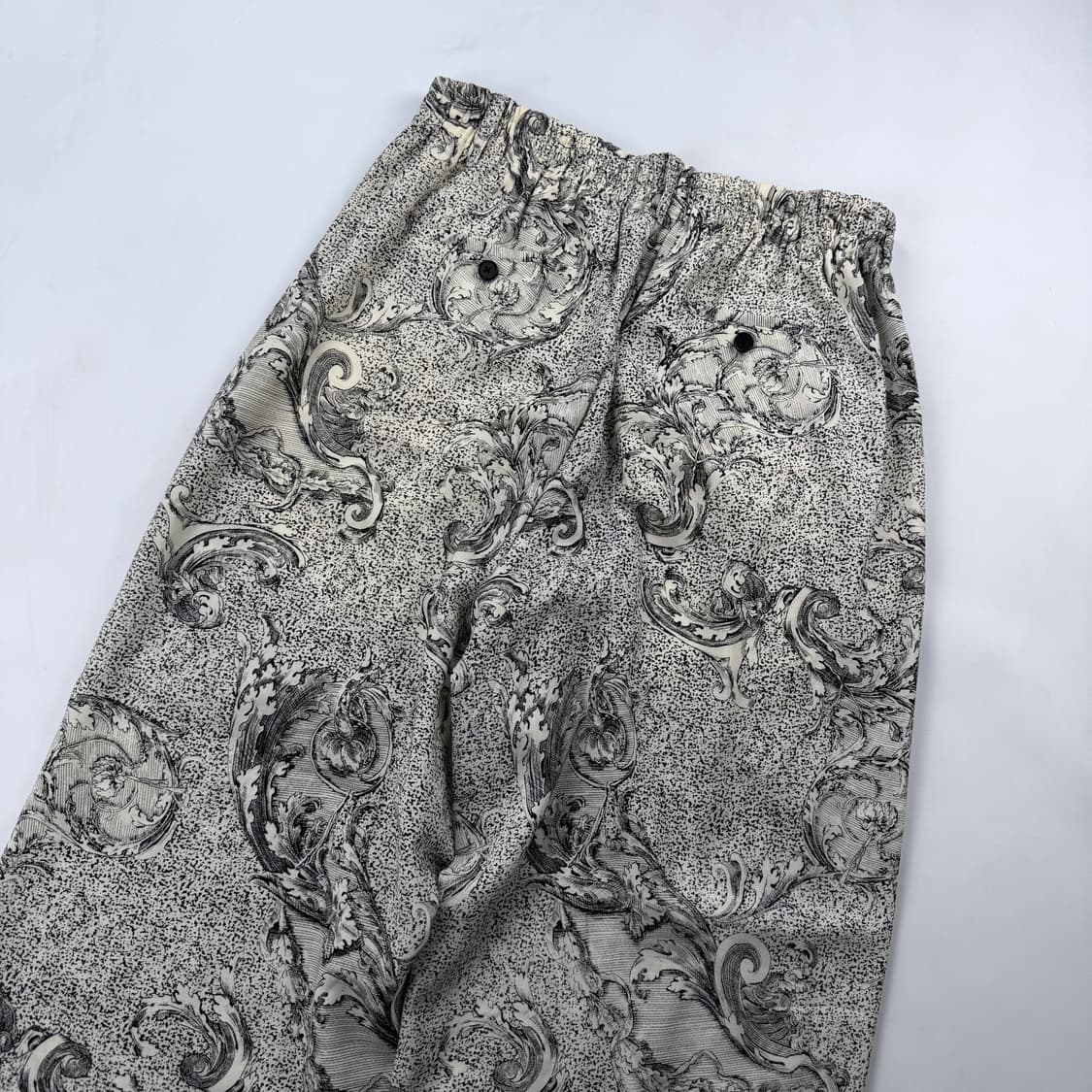 이얼즈어고 페이즐리패턴 울 팬츠 상품이미지7