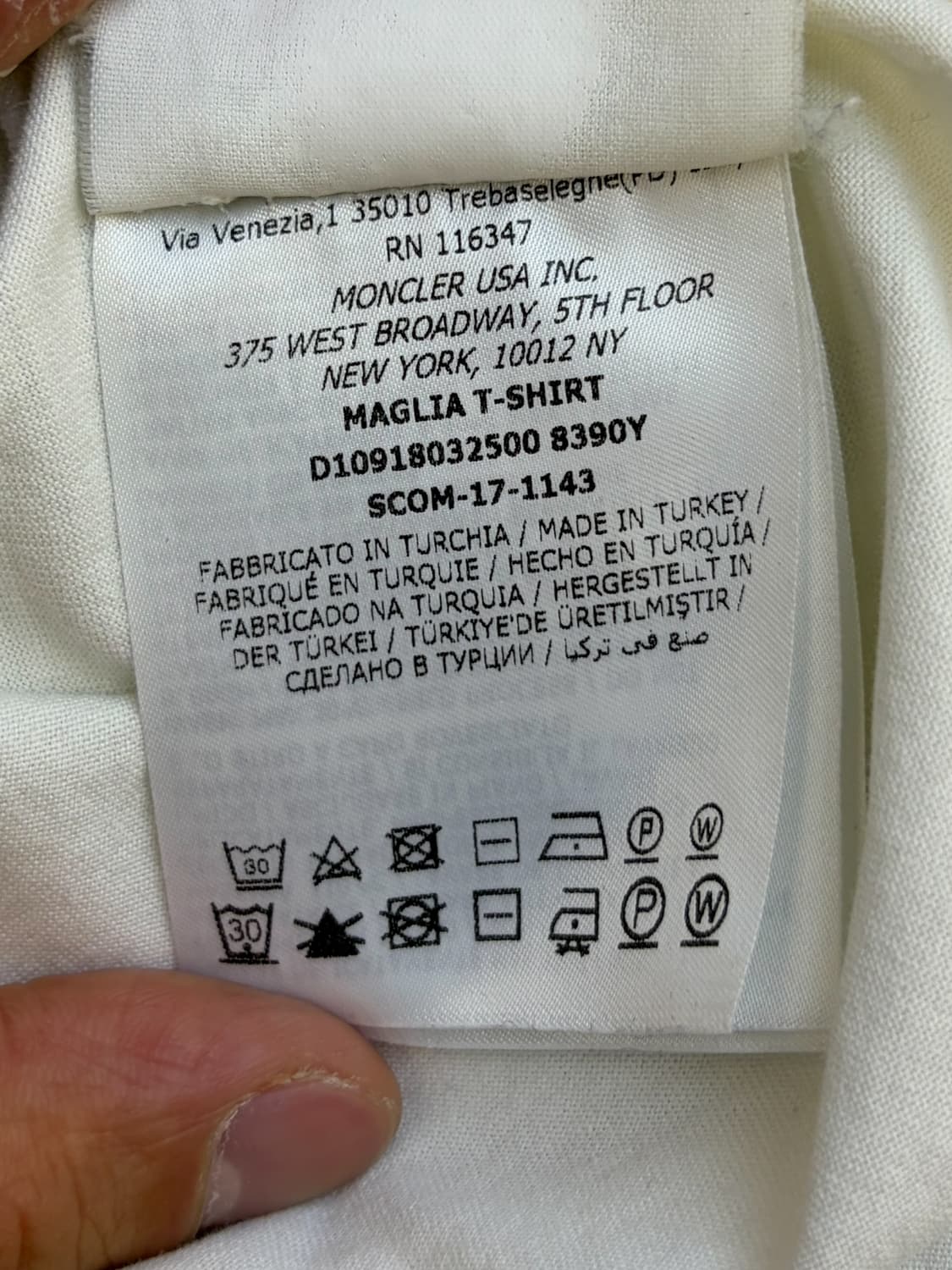 몽클레어 19SS 마글리아 티셔츠 상품이미지6