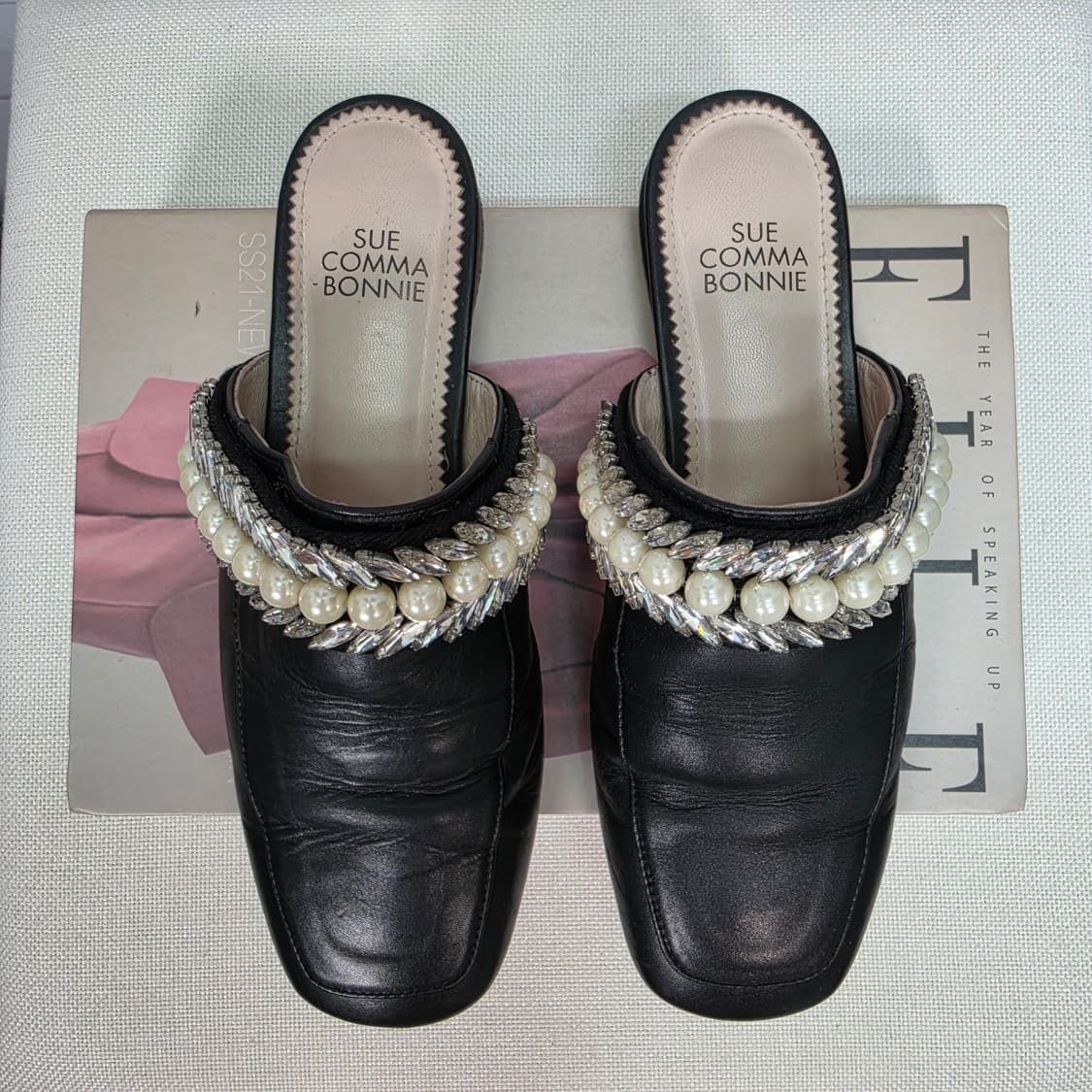 슈콤마보니 뮬 블로퍼 슈즈 샌들 판매합니다 225사이즈 상품이미지4