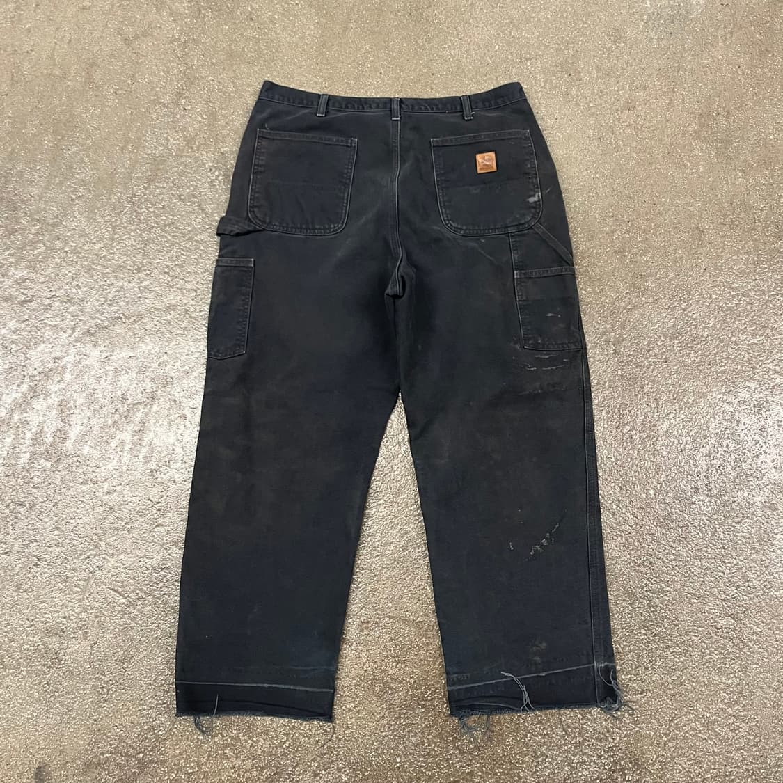 칼하트 블랙 카펜터 팬츠 (37“) 상품이미지4