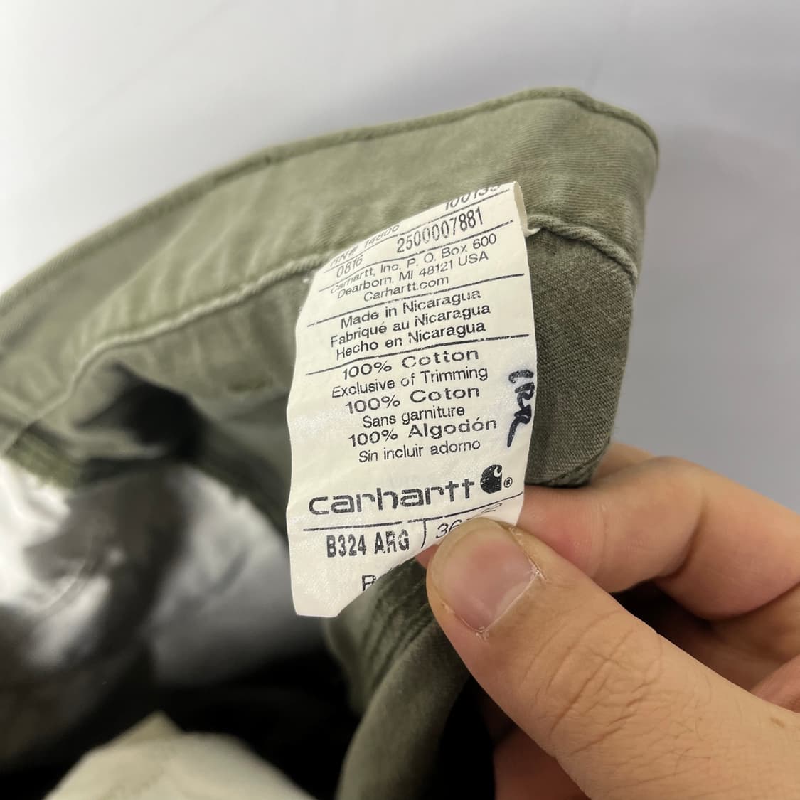 [Carhartt] 칼하트 카펜터 워크팬츠 상품이미지5