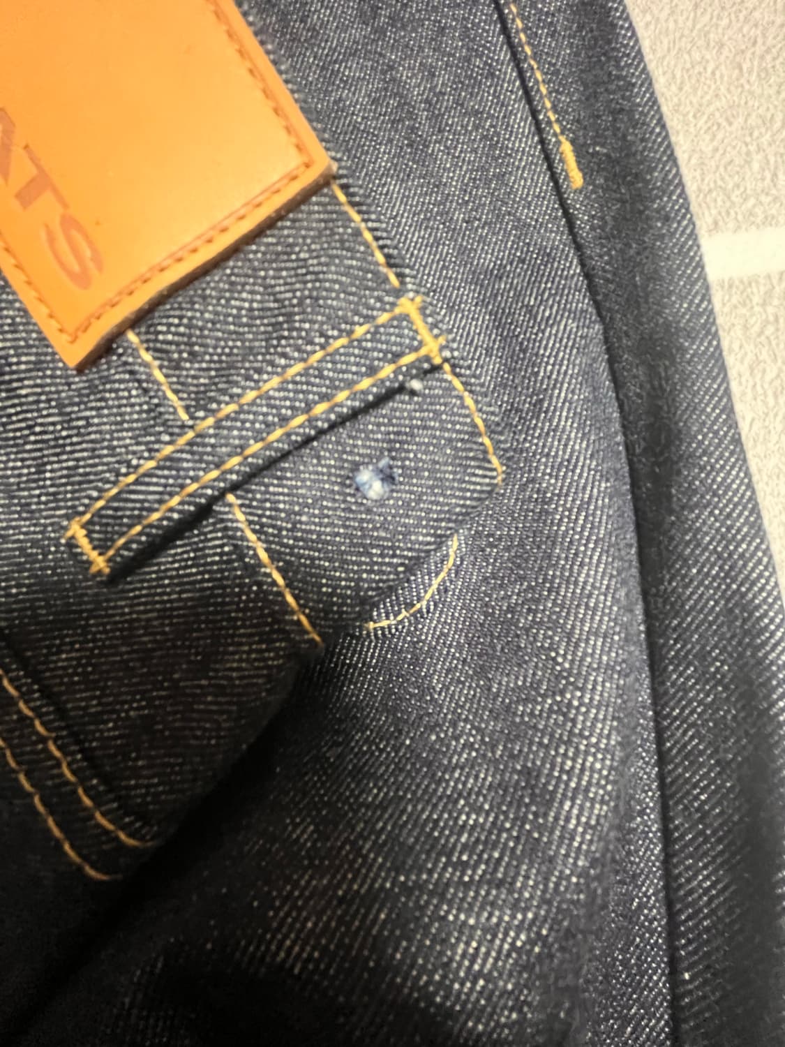 Sweats collective 스웻 콜렉티브 인디고 데님 팬츠 상품이미지9