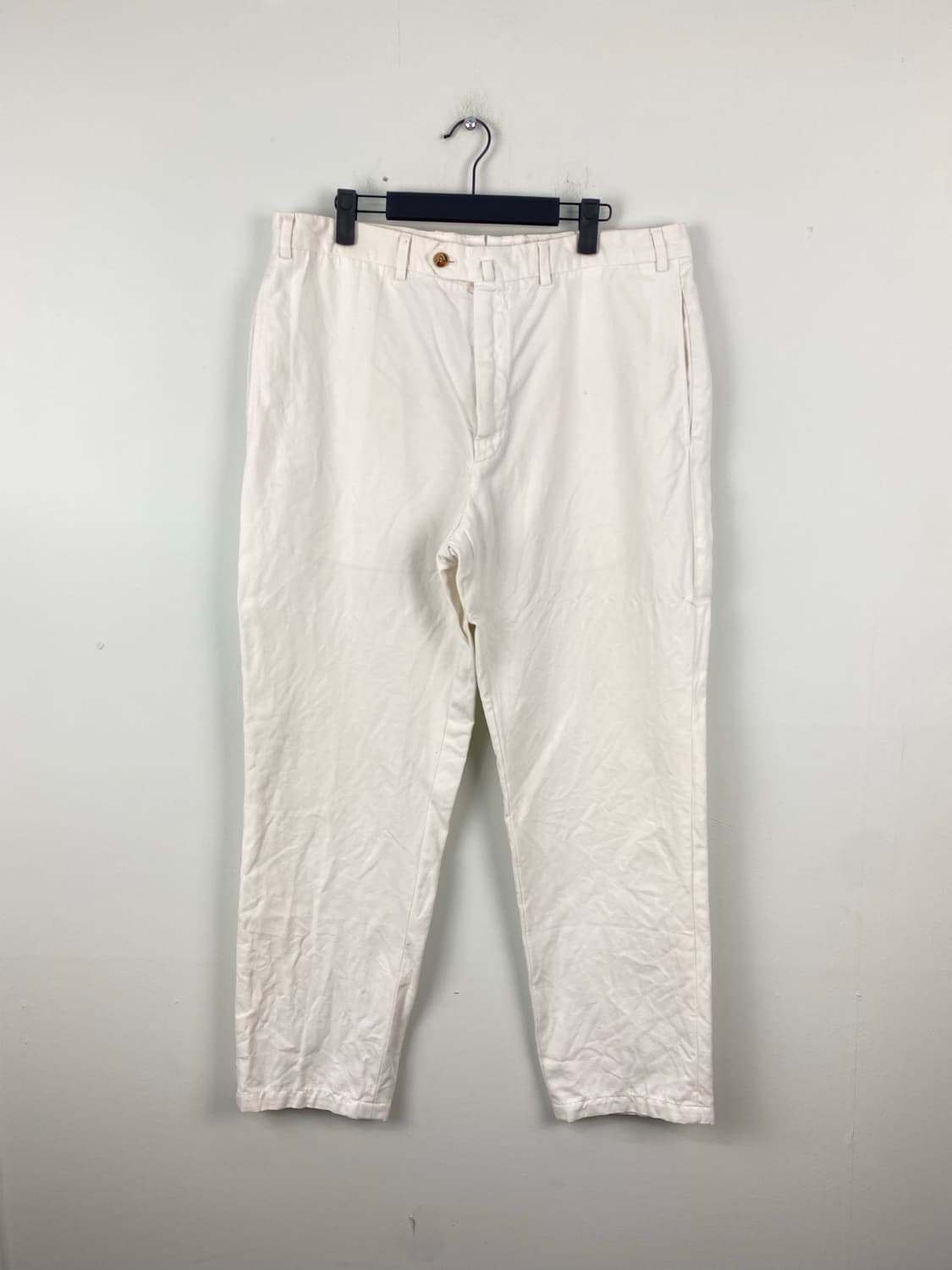 로로피아나 Loro piana 화이트 코튼 마 팬츠 52 상품이미지1