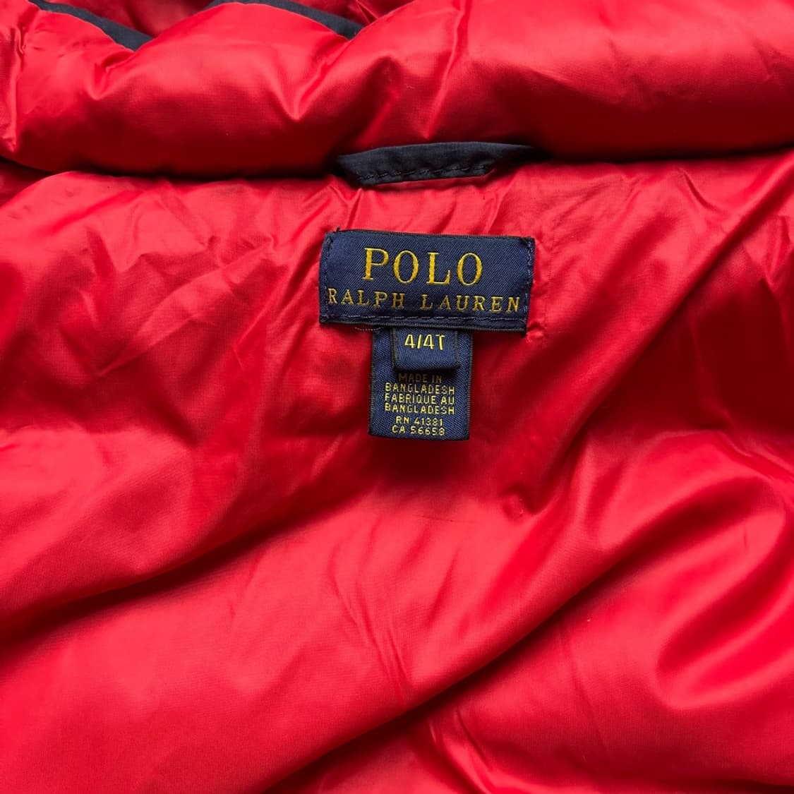 [아동] 폴로 랄프로렌 누빔 패딩 중고 구제 빈티지 상품이미지3