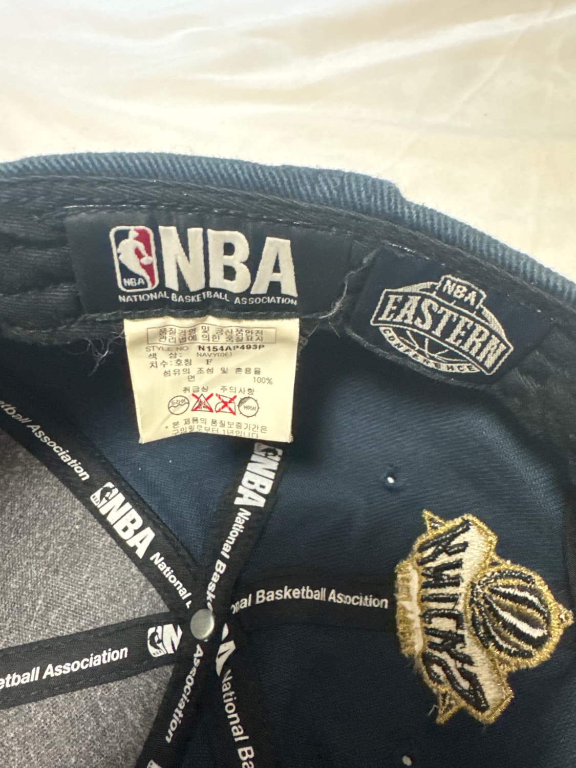 NBA 뉴욕 닉스 빈티지 스냅백 상품이미지3
