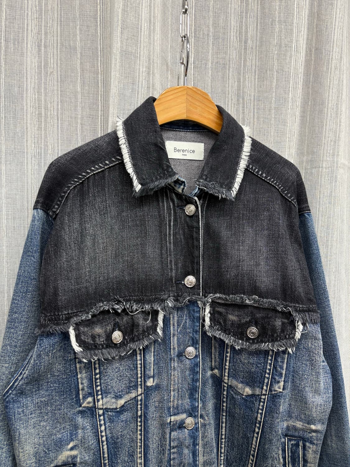 Berenice 베르니스 19ss 오세앙 루즈핏 데님 청자켓 상품이미지4