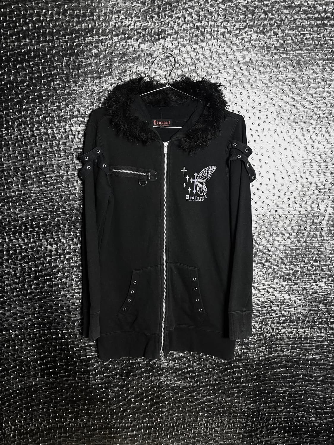 Deorart 퍼 후드집업 상품이미지1