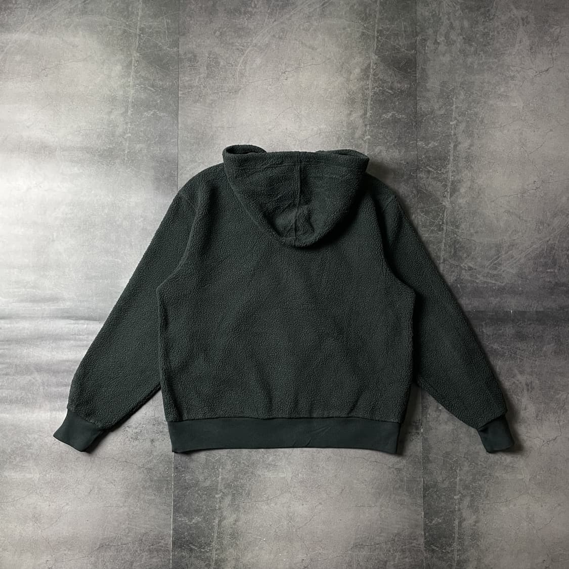 CHAMPION 챔피온 빈티지 블랙 하프집업 후리스 후드티 A00494 상품이미지6