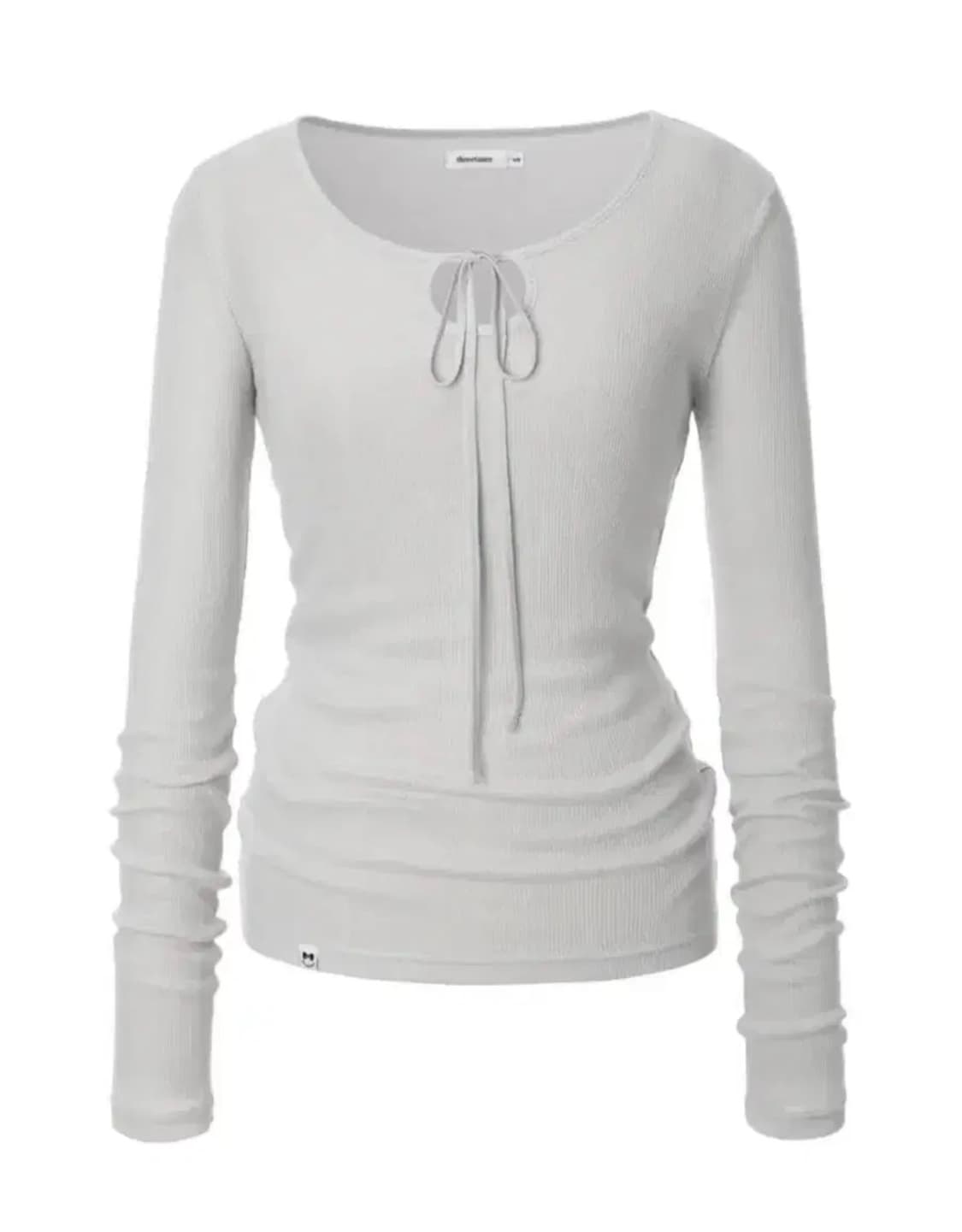 쓰리타임즈 hazy top gray 상품이미지1