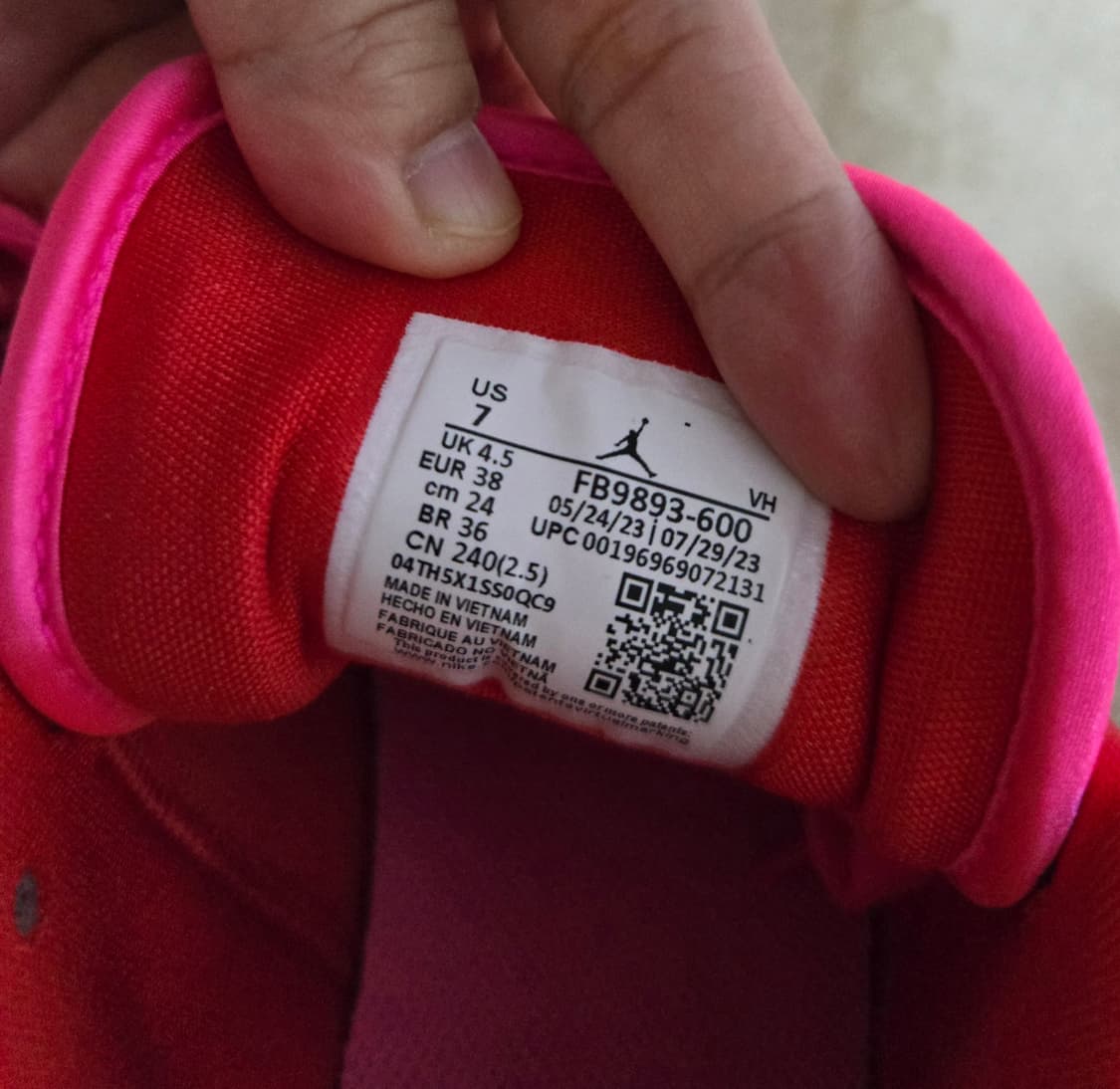 나이키 에어조던1 로우 240 상품이미지7