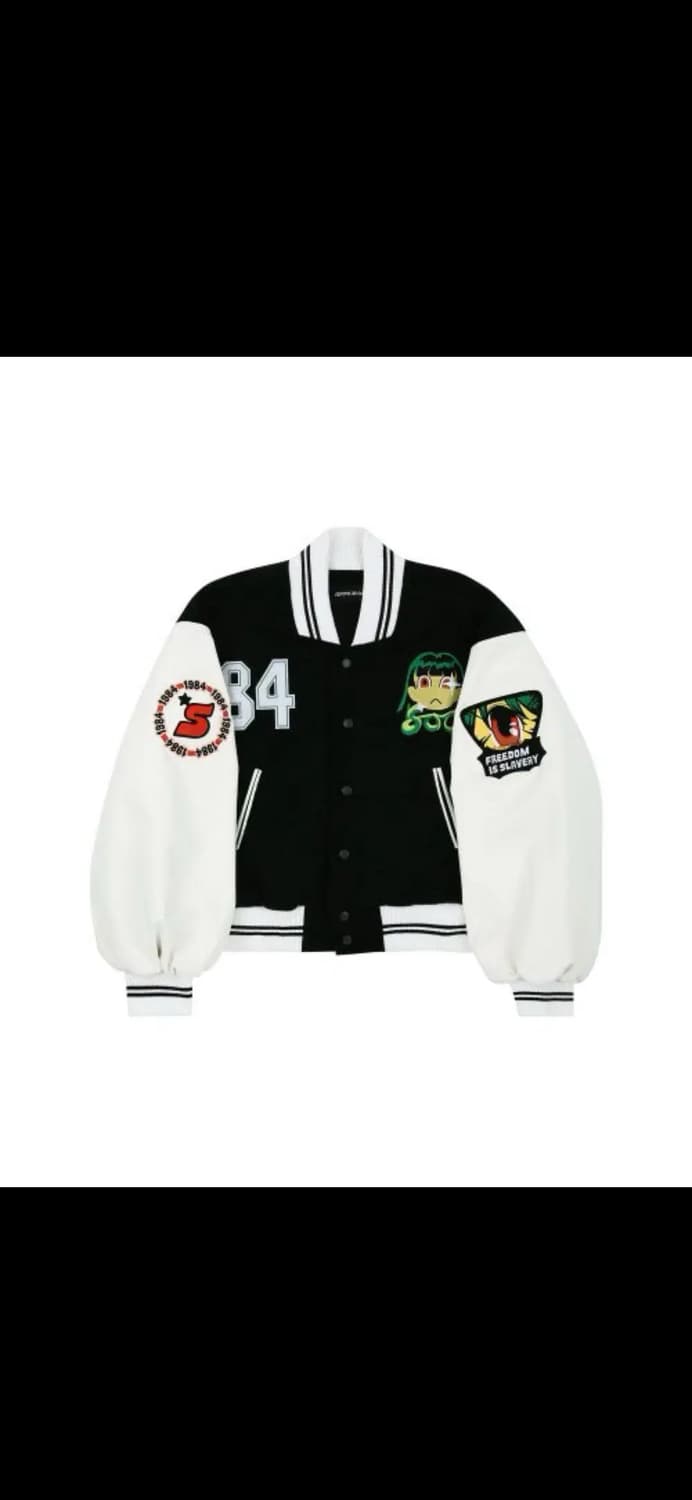 구매)선데이오프클럽 1984 바시티L 상품이미지1