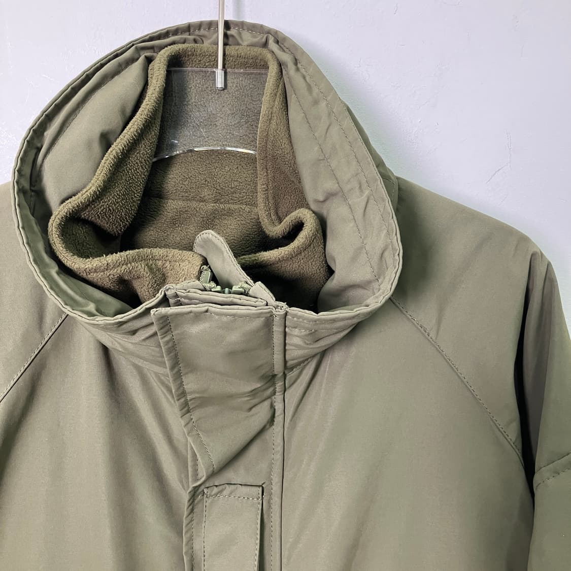 아비렉스 카키 밀리터리 파카 점퍼 상품이미지4