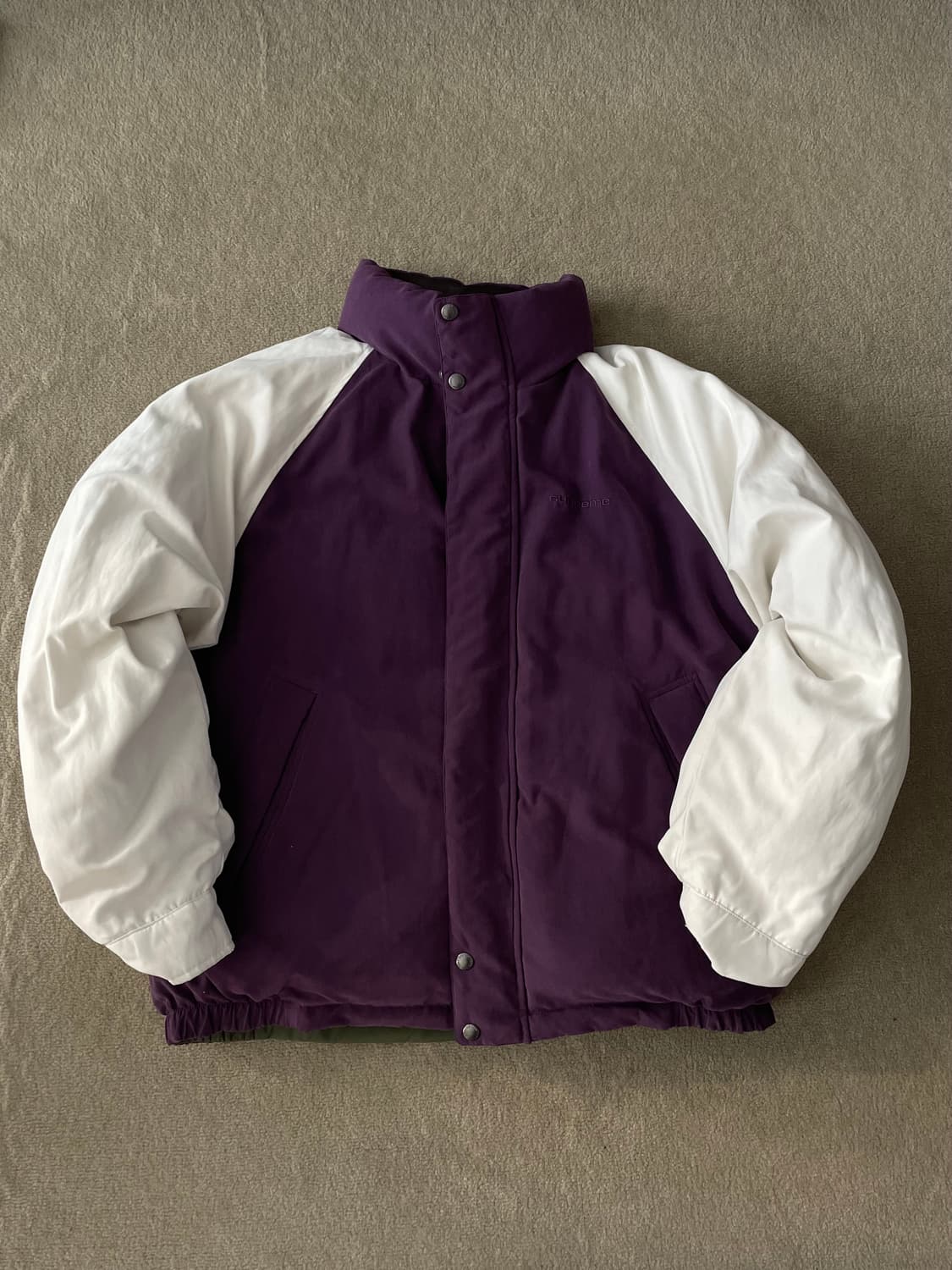 슈프림 리버시블 올리브그린 패딩 상품이미지6