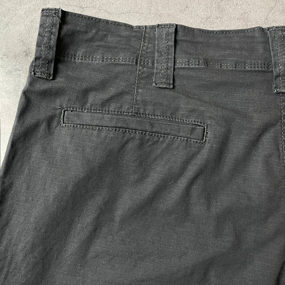 WRANGLER 랭글러 빈티지 차콜 카고 하프 팬츠 A00748 상품이미지7
