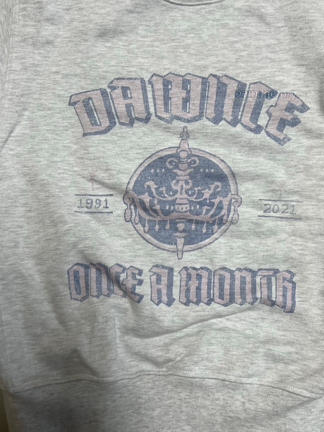 오에이엠팩토리 OAM Dawnce Sweat Shirt 사이즈 1 상품이미지2