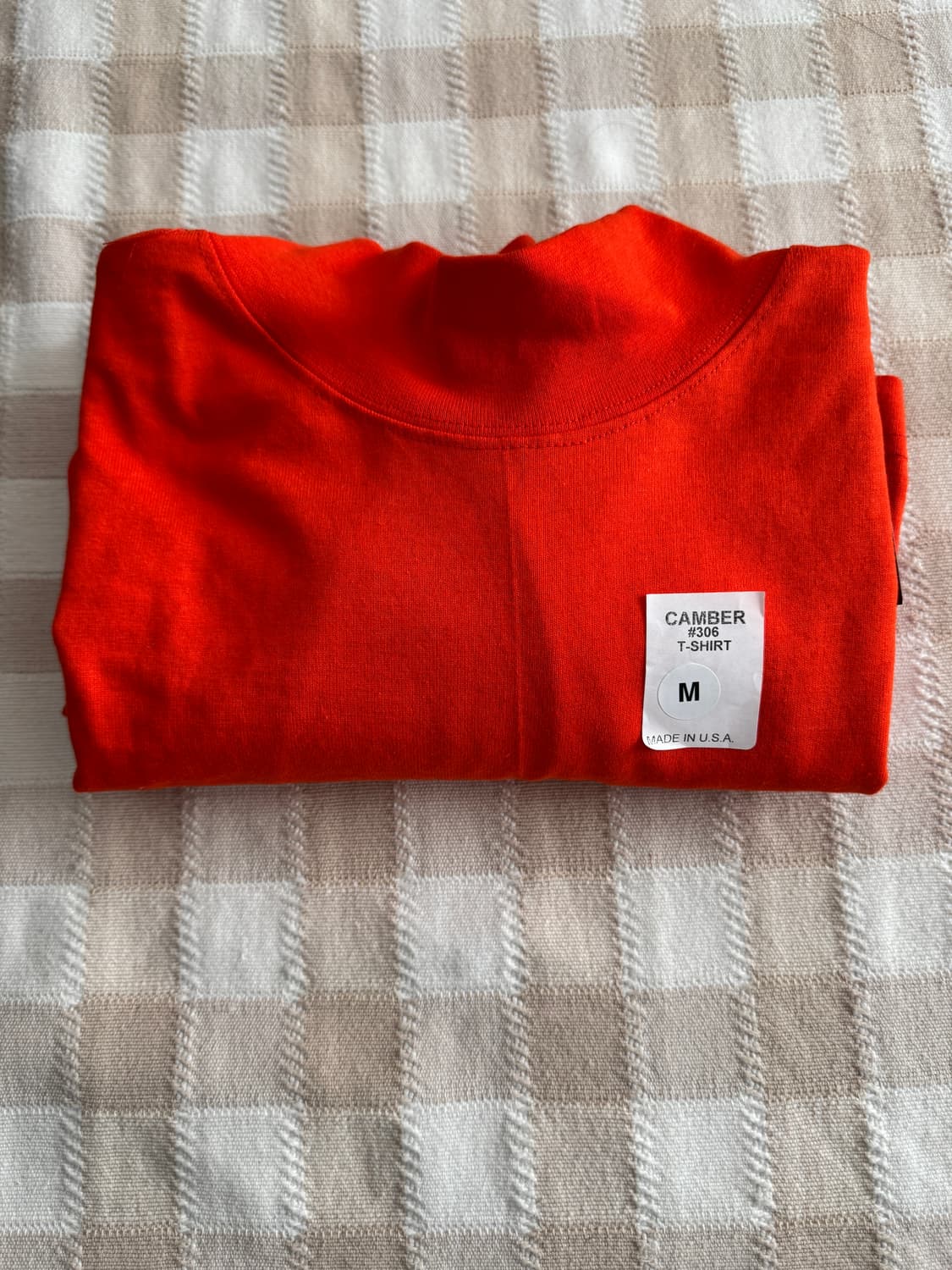 <새상품/made in🇺🇸> Camber 캠버 맥스 웨이트 모크넥 티 상품이미지2