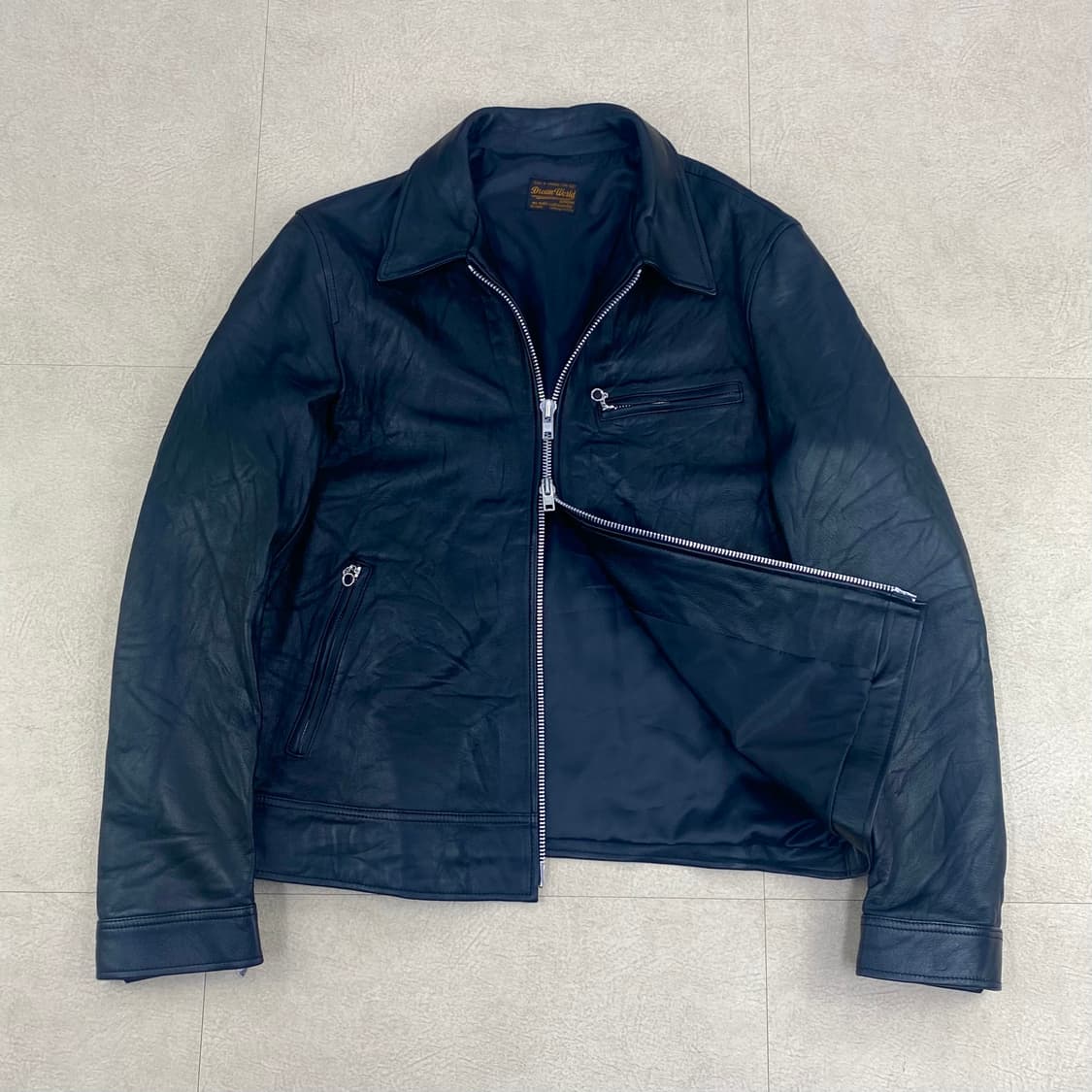 Dream World 드림월드 양가죽 레더 자켓 (100) 상품이미지1