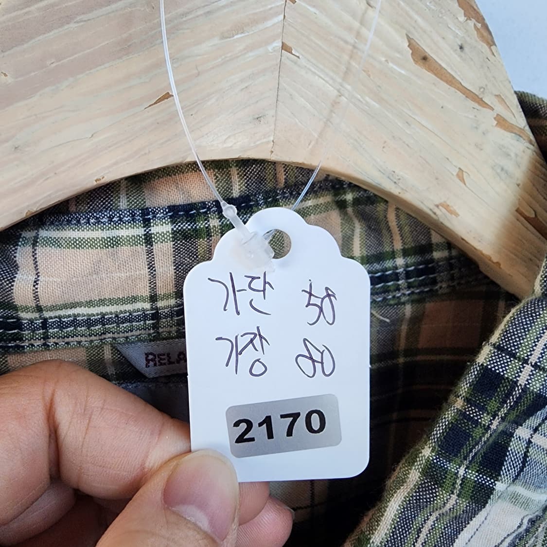 칼하트 체크 반팔 셔츠 상품이미지8