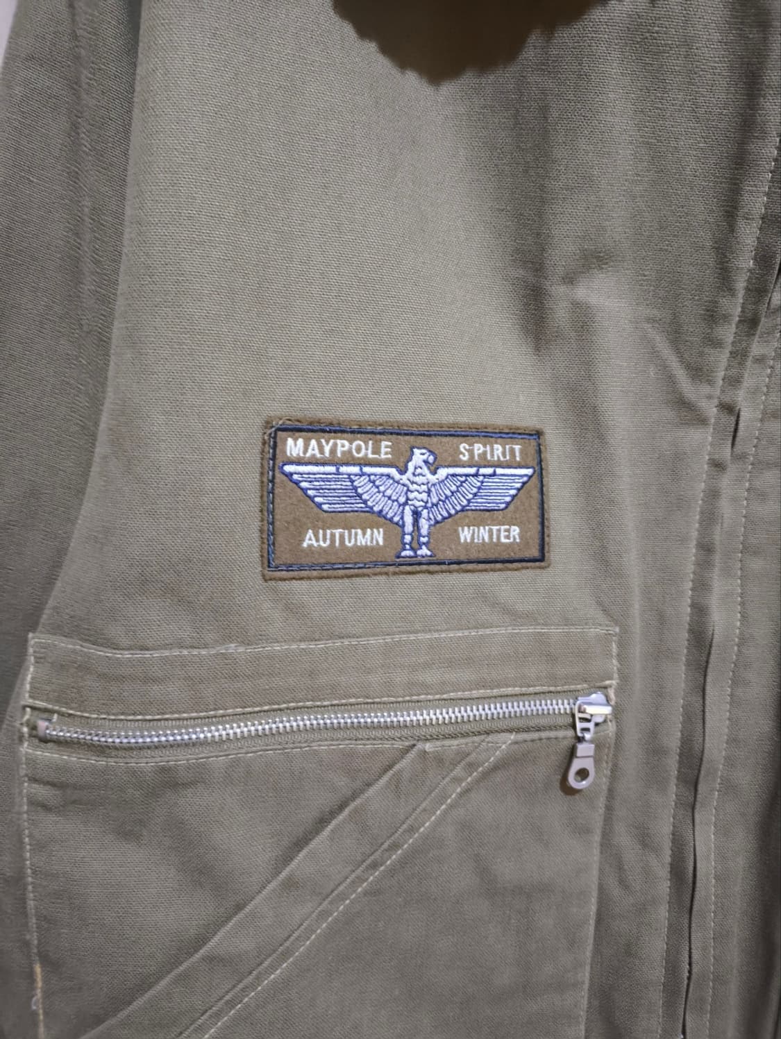 105 90's 메이폴바이나산 항공자켓 상품이미지3