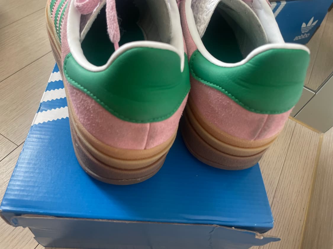 아디다스 가젤 볼드 트루 핑크 그린 상품이미지5