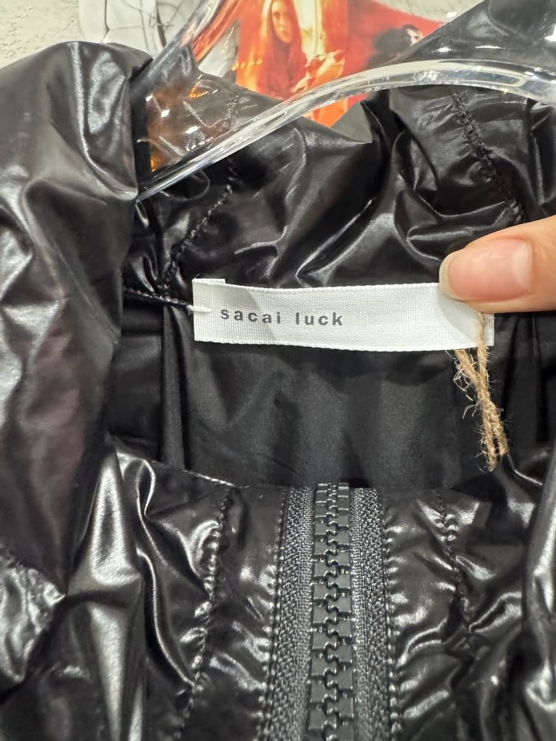 사카이 럭 15SS 드로우코드 나일론 후드 자켓 상품이미지4