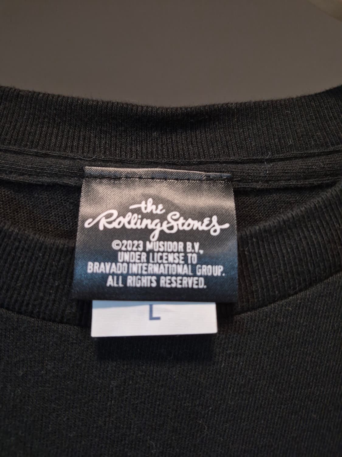 롤링스톤즈 블랙 반팔 티셔츠 상품이미지6
