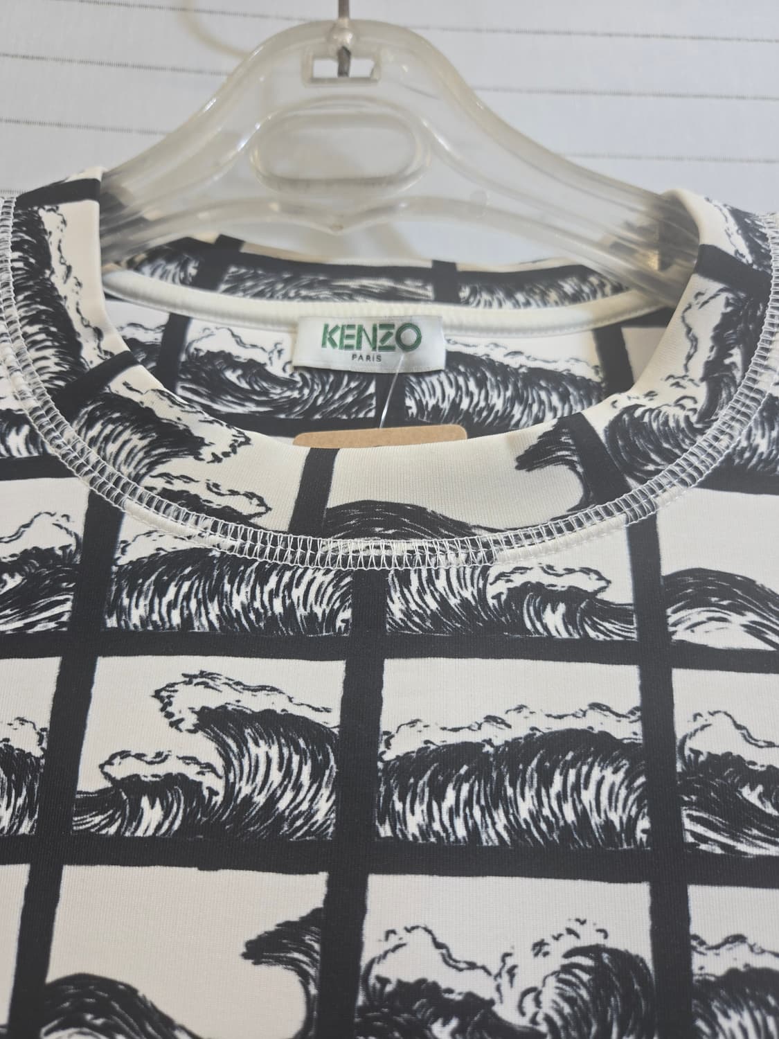 KENZO(정품) 겐조 웨이브 패턴 맨투맨 티셔츠 상품이미지2