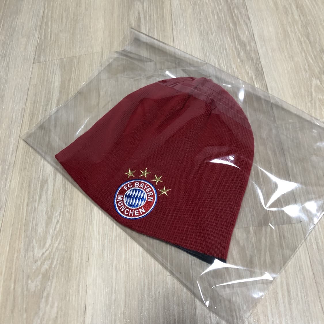 (OS) FC 바이에른 뮌헨 오피셜 리버시블 노 커프 숏 비니 네이비 상품이미지10