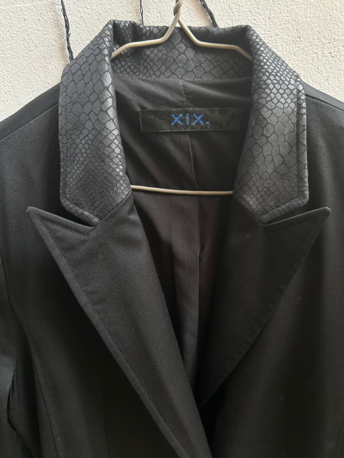 *rare design* VTG v-kei 디테일 블랙 펑크 자켓 상품이미지5