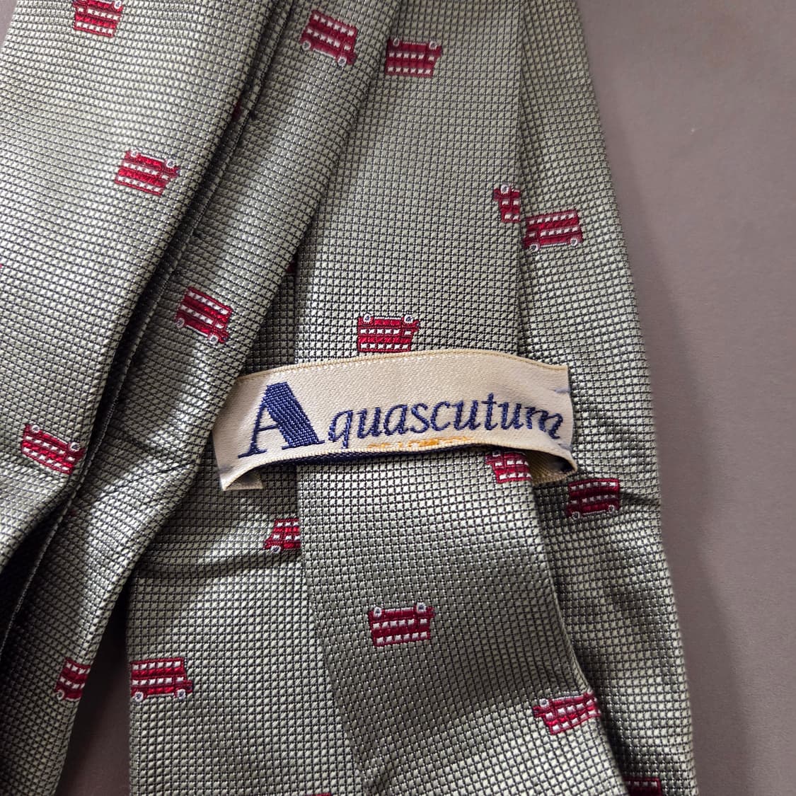 Aquascutum 아쿠아스큐텀 빈티지 넥타이 상품이미지6