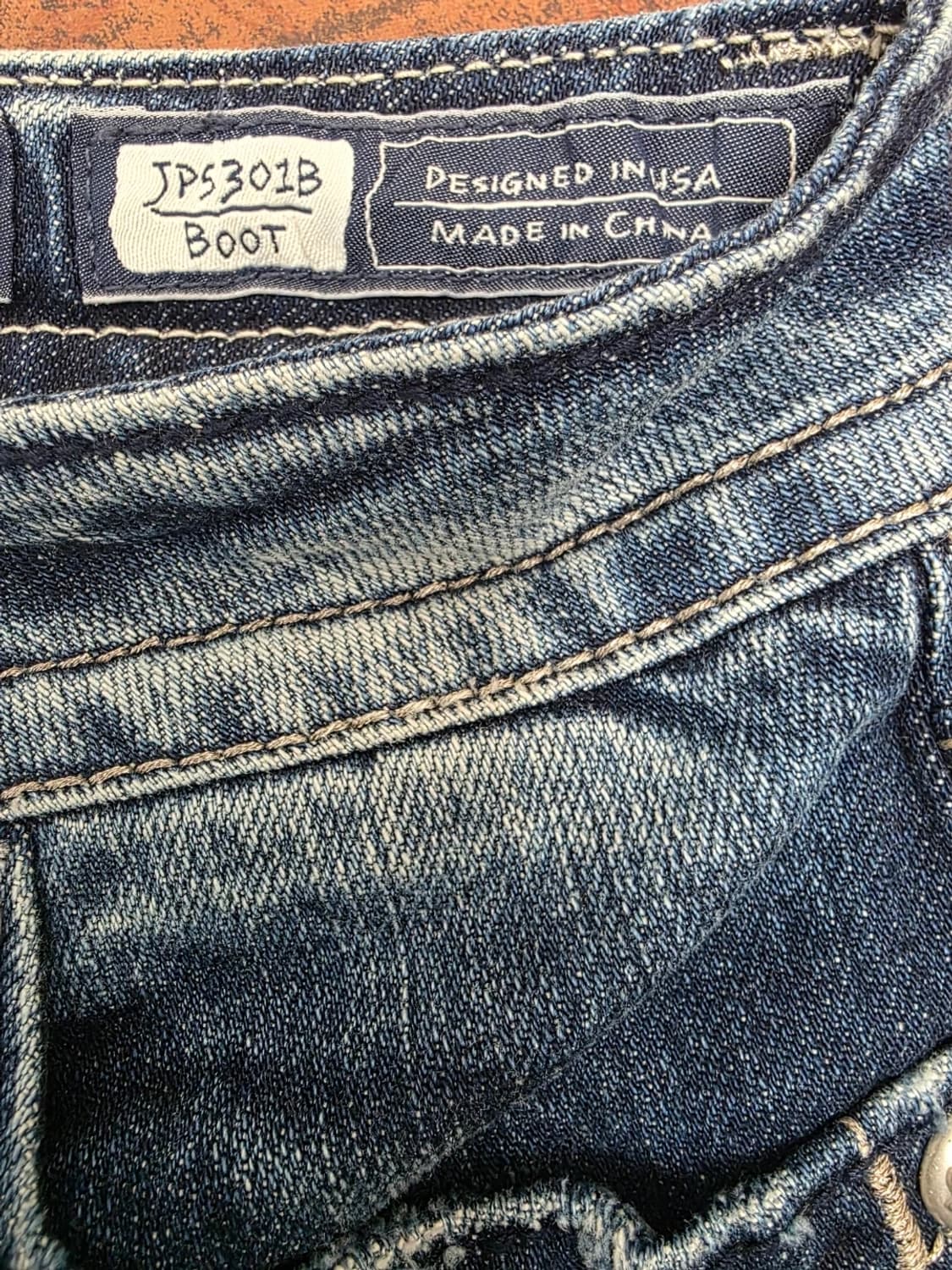 MISS ME 미스미 로루라이즈 부츠컷 데님 팬츠 25 상품이미지8