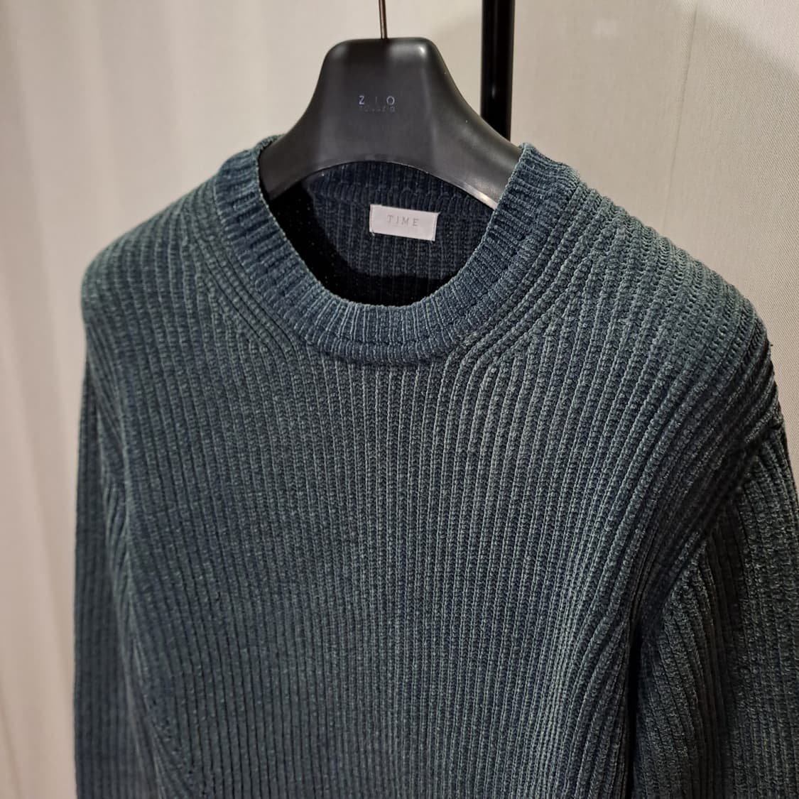 (택포) 타임옴므 코듀로이 라운드넥 니트 100 B375 상품이미지2