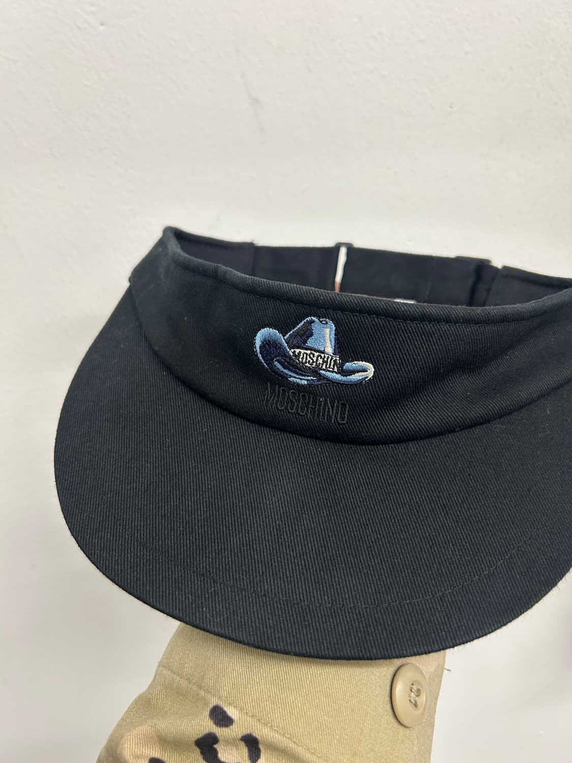 모스키노 카우보이 자수 썬바이저 썬캡 상품이미지2