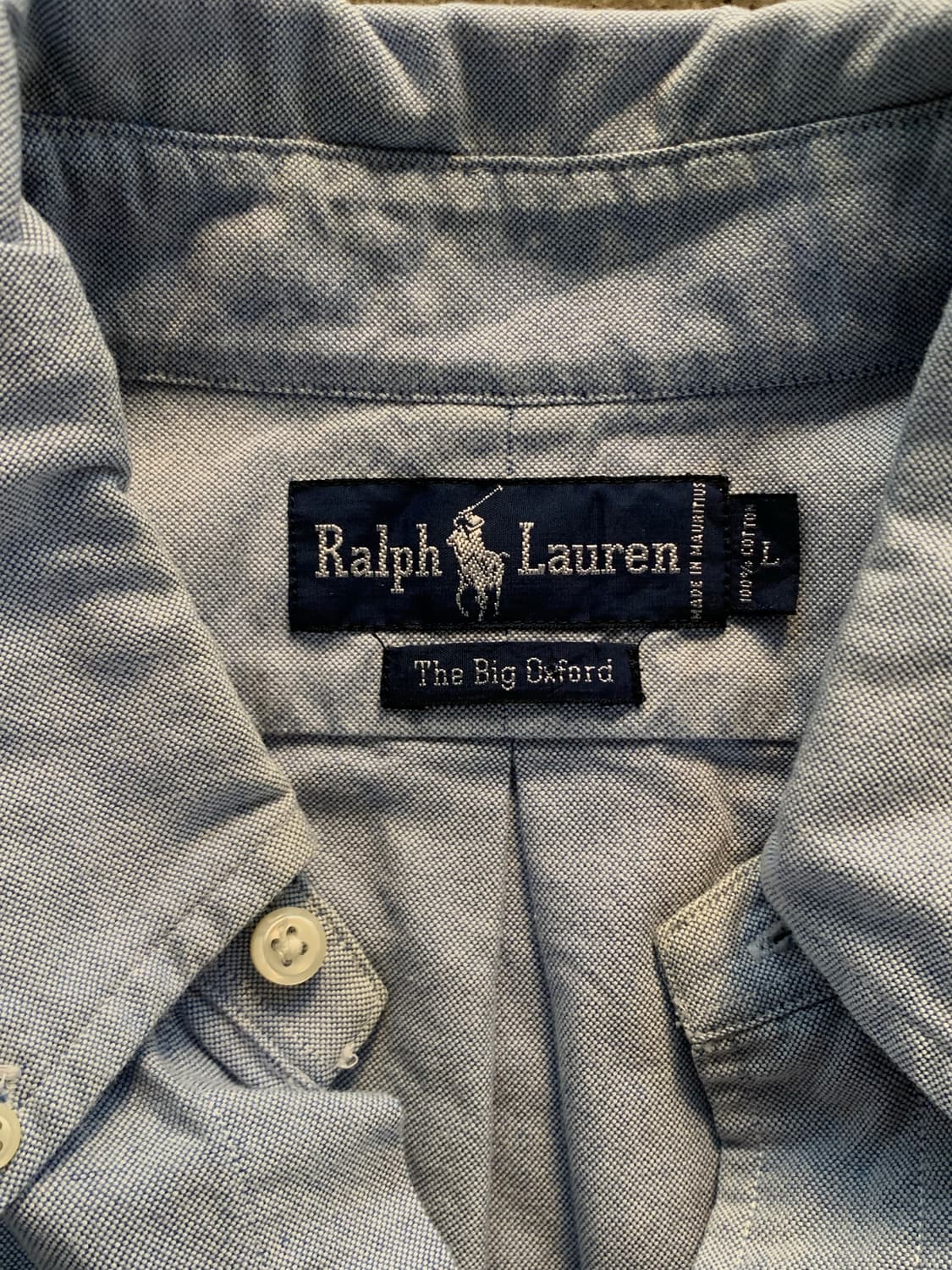 90s 폴로 랄프로렌 OCDB 셔츠 더 빅 옥스포드 상품이미지3