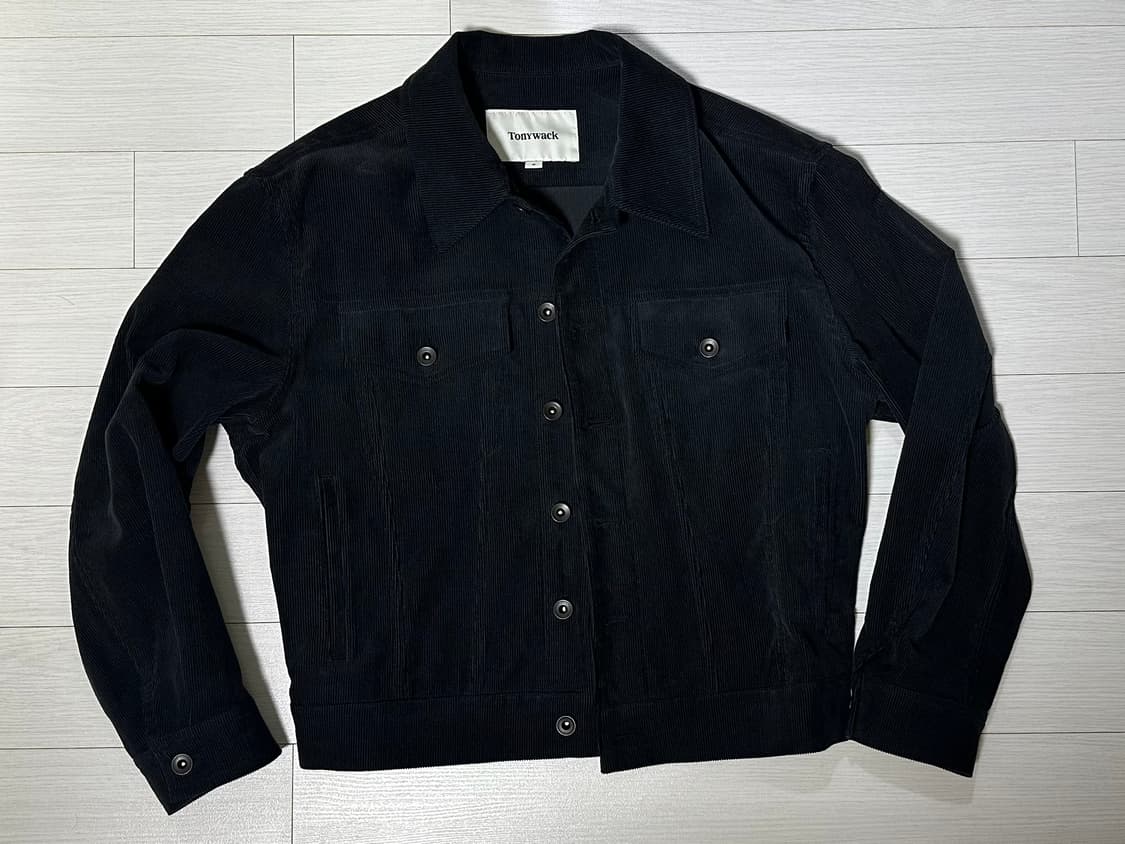 토니웩 코듀로이 트러커 M [잉크 블랙] 상품이미지1
