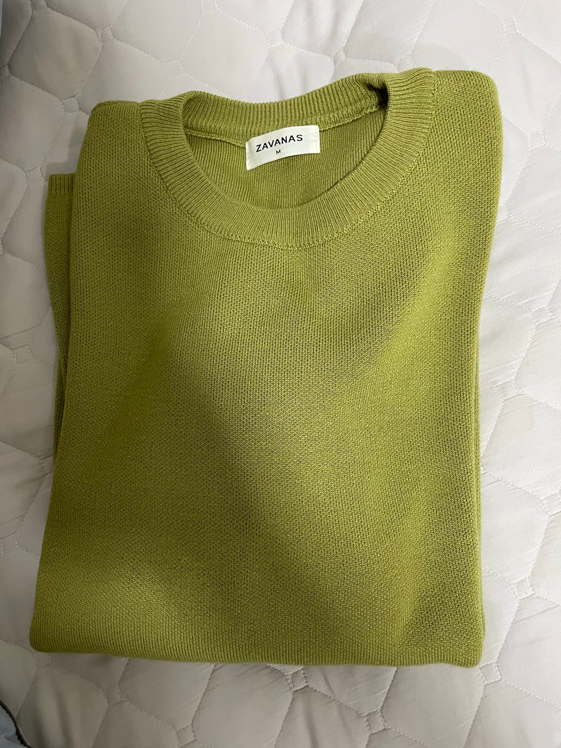 자바나스 니트 아보카도색상 m 상품이미지1