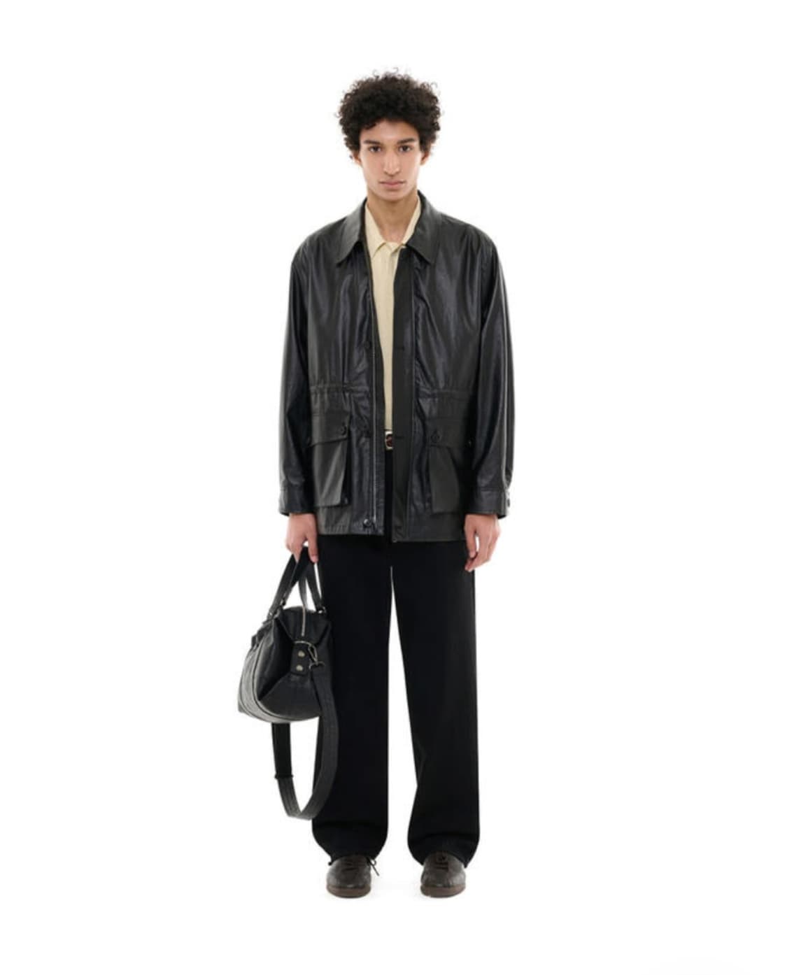 비슬로우X데릭)HERITAGE HUNTING JACKET BLACK(L) 상품이미지3