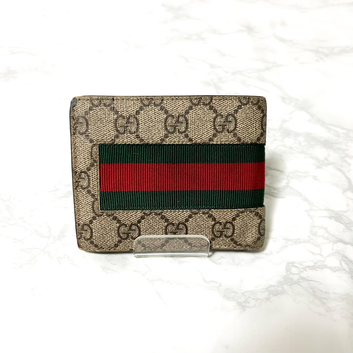 구찌 GG 웹 수프림 꿀벌 반지갑 상품이미지2