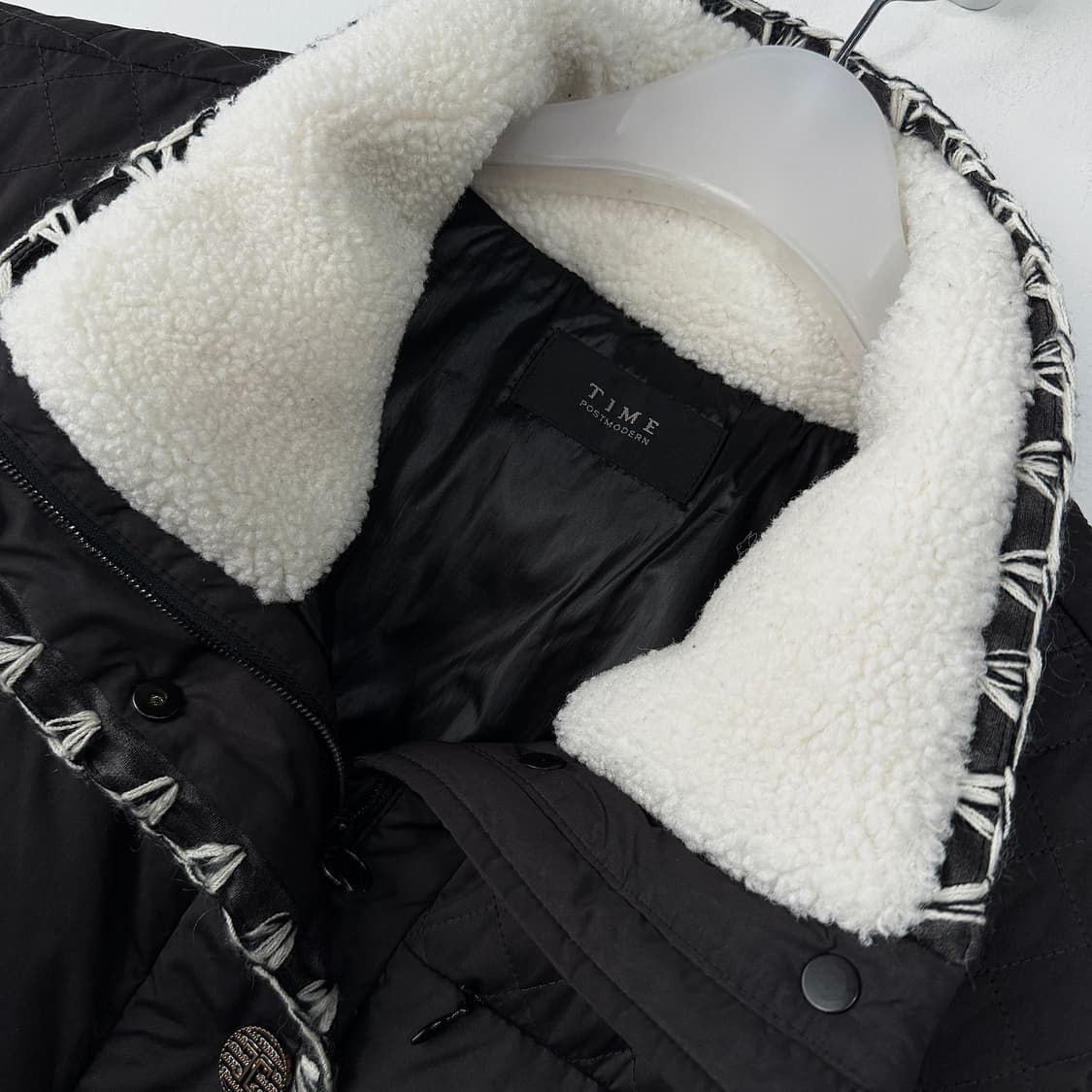 타임 TIME 블랙 구스 패딩 베스트 상품이미지2