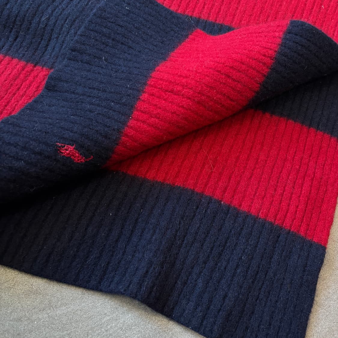 폴로 정품 울 스트라이프 머플러 목도리 상품이미지4