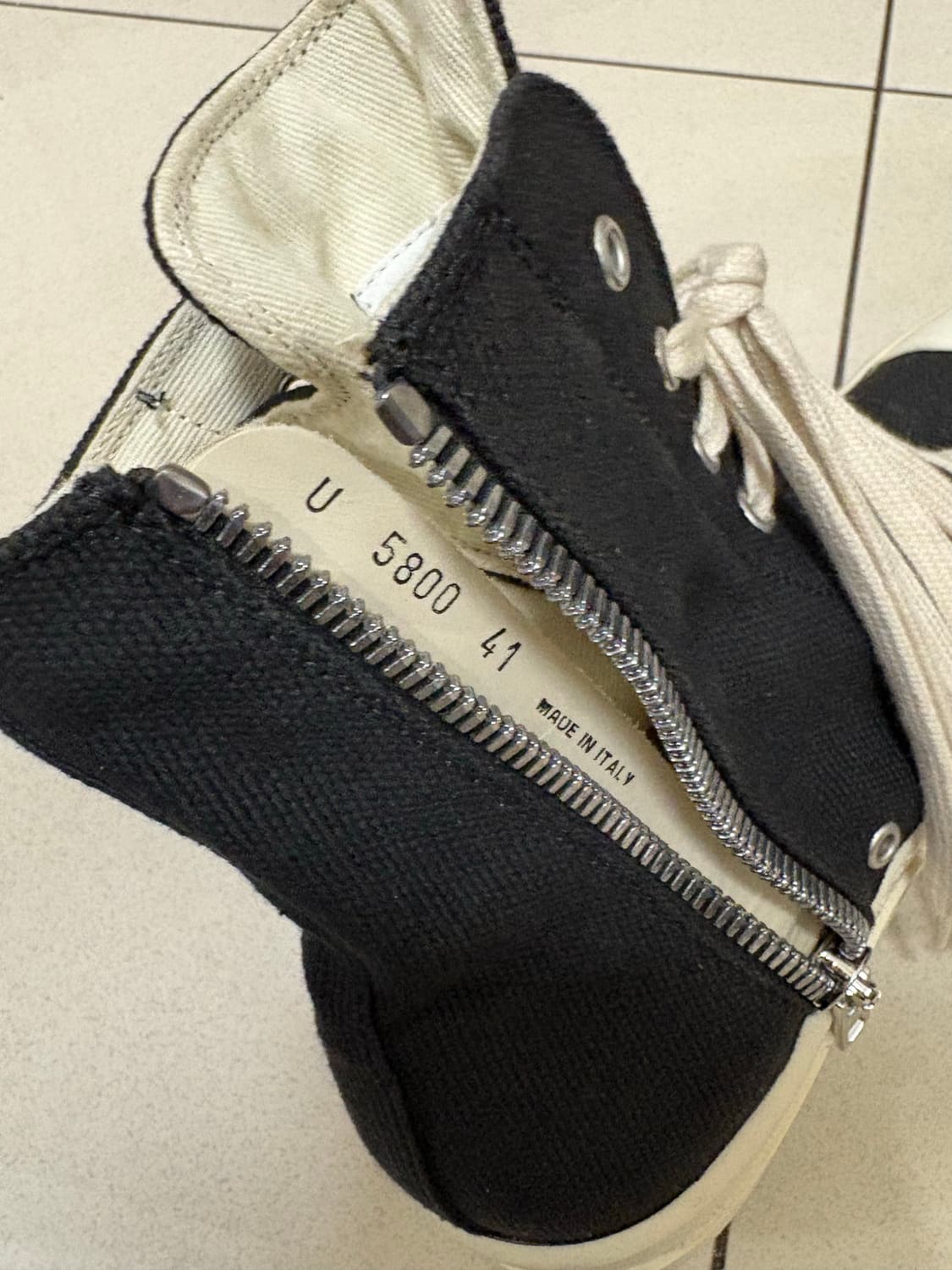 릭오웬스 다크쉐도우 하이탑 상품이미지3