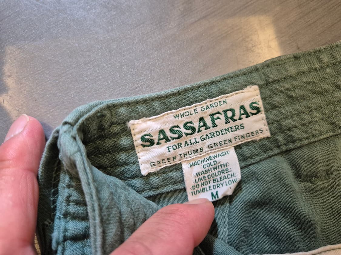 SASSAFRAS flower trug pants 상품이미지9