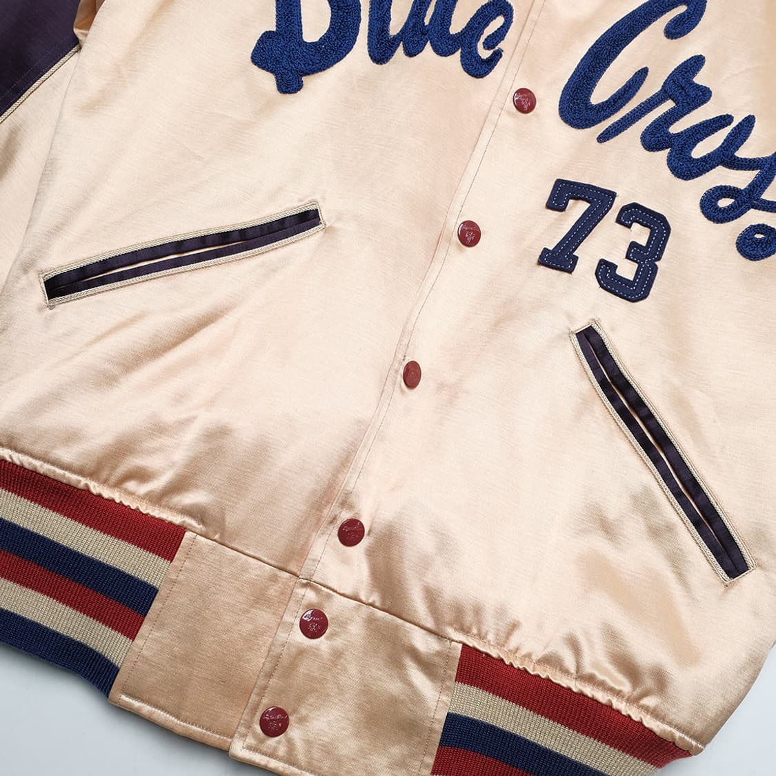 STYLEEYES satin varsity jacket 상품이미지4