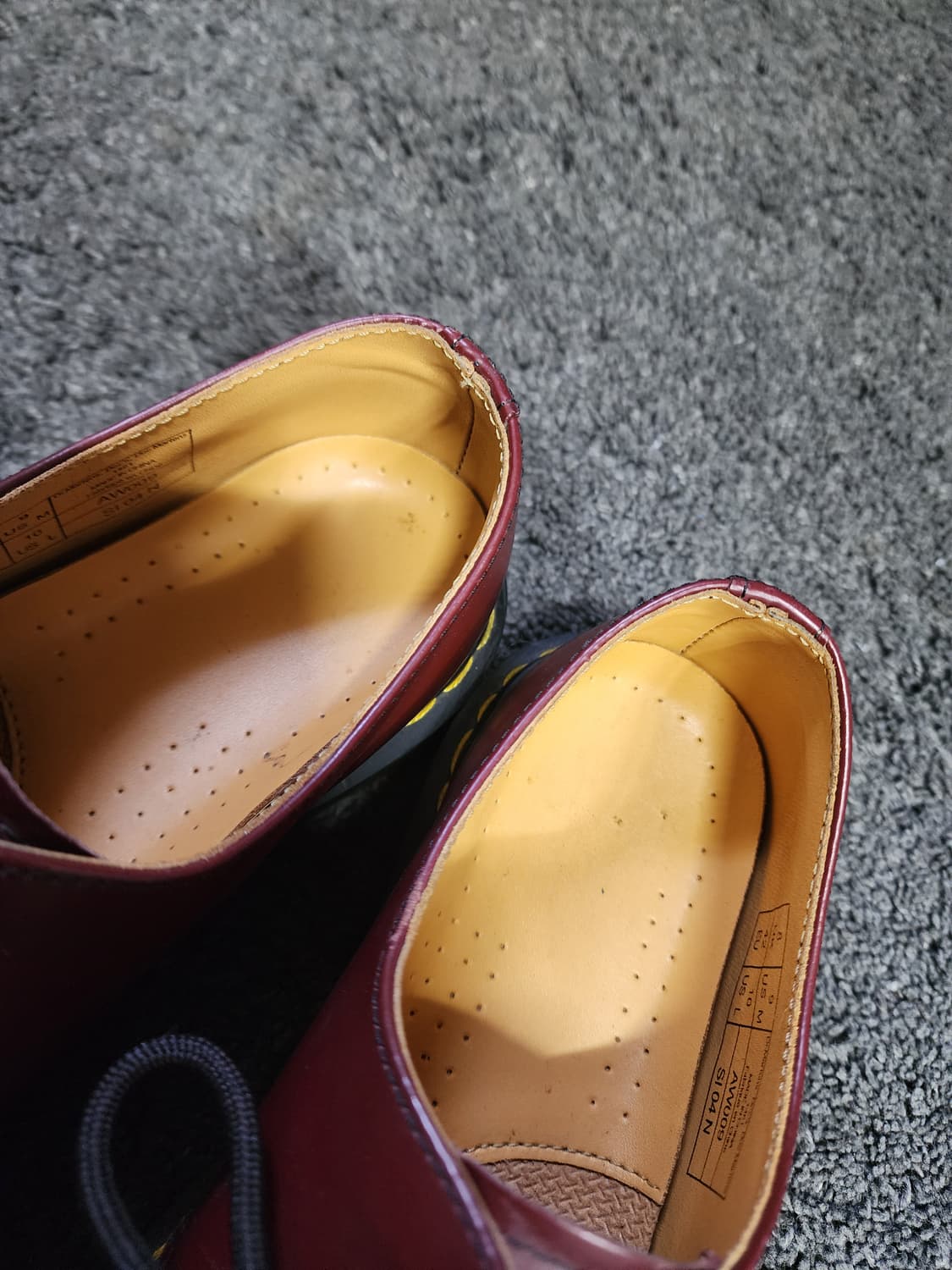 닥터마틴 1461 버건디 EU42 270 상품이미지5