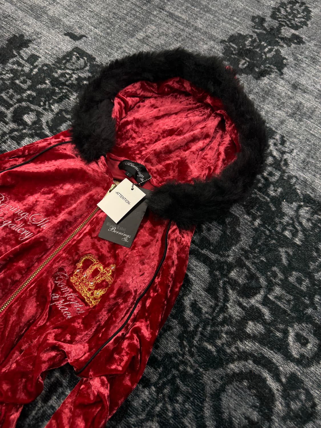 Bernings sho 00s imperial velour fur hoo 상품이미지4